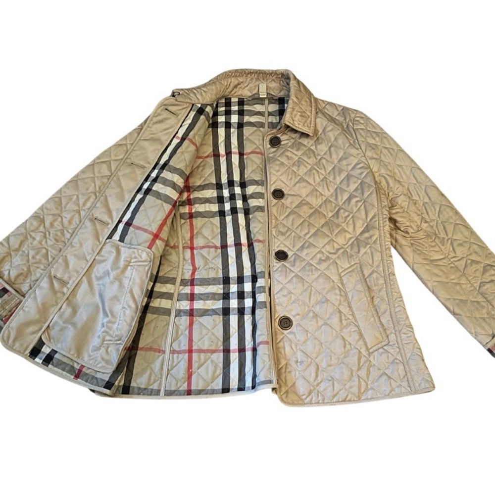 Beige Burberry Jacket